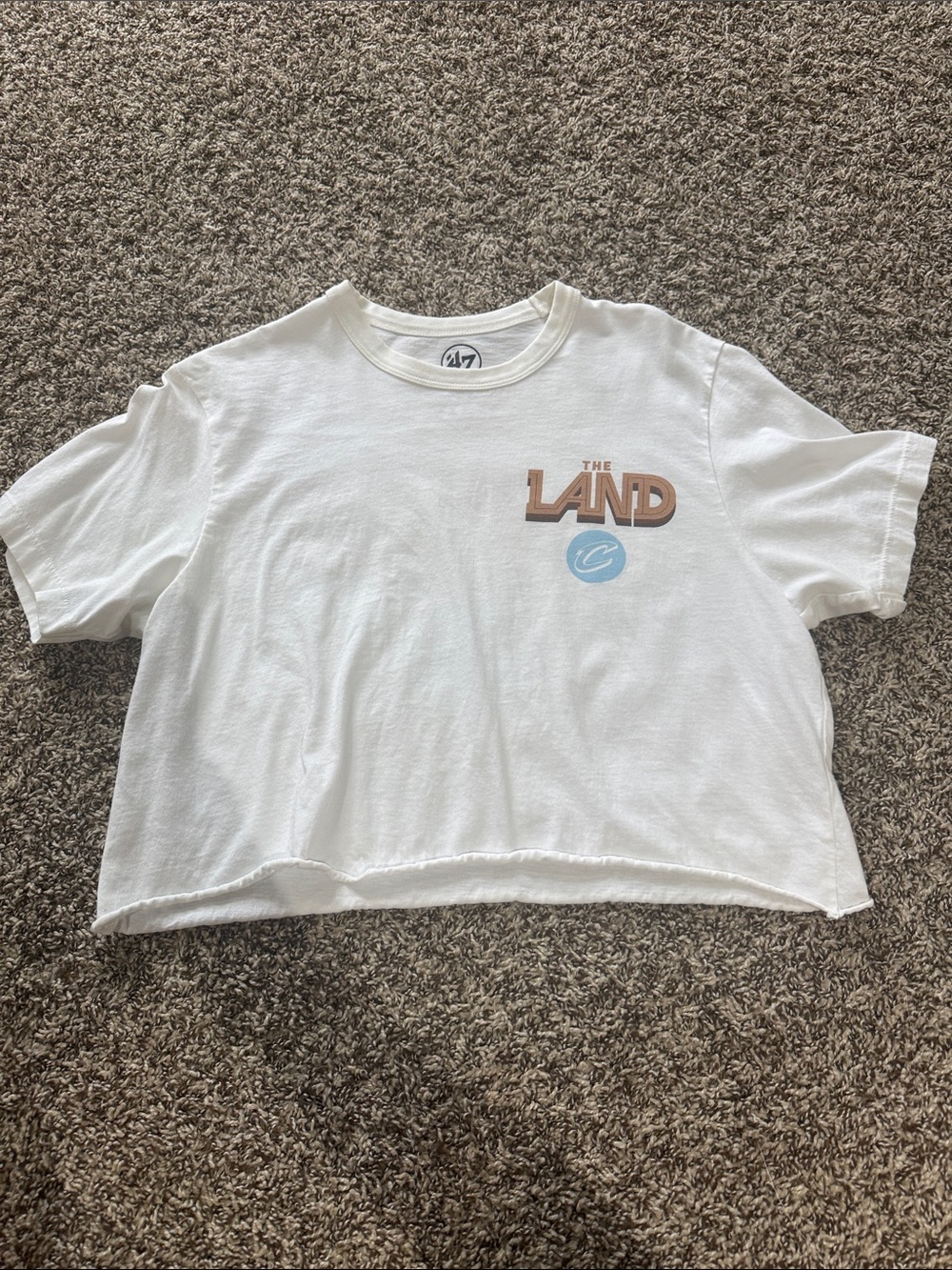 Cavs cropped tee